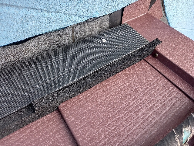 段付きシーラーの取り付け